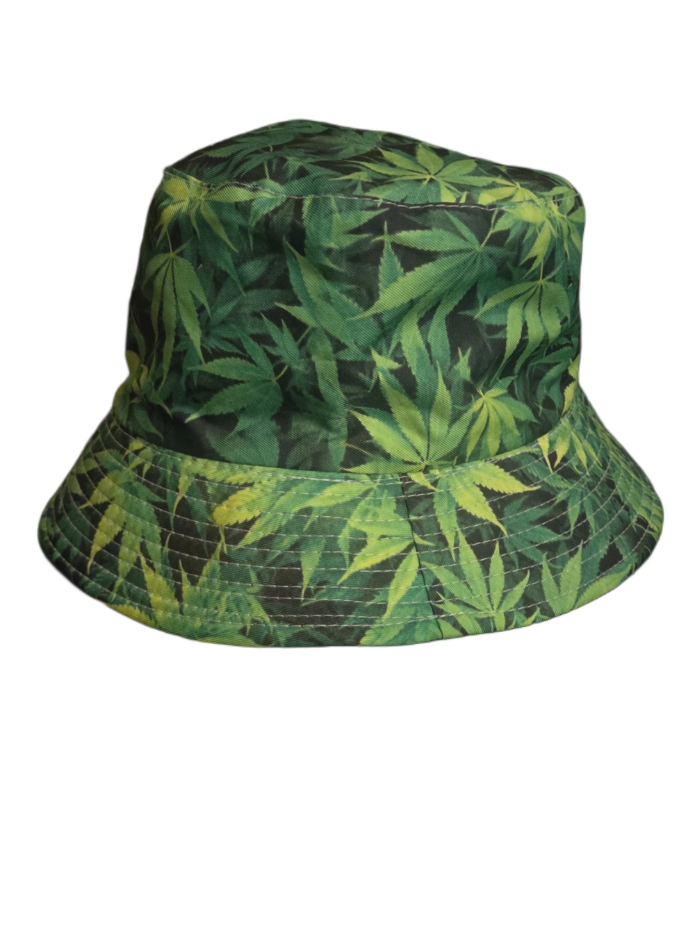 MJ Leaf Print Bucket Hat